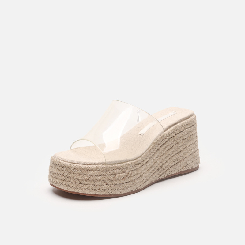 Wedge Plus Size Sandals Women's Outer Wear Platform foto 2