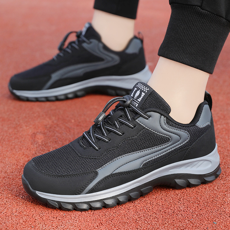 Shoes Men's Walking Shoes Plus Size Hiking Outdoor Climbing Boots foto 4