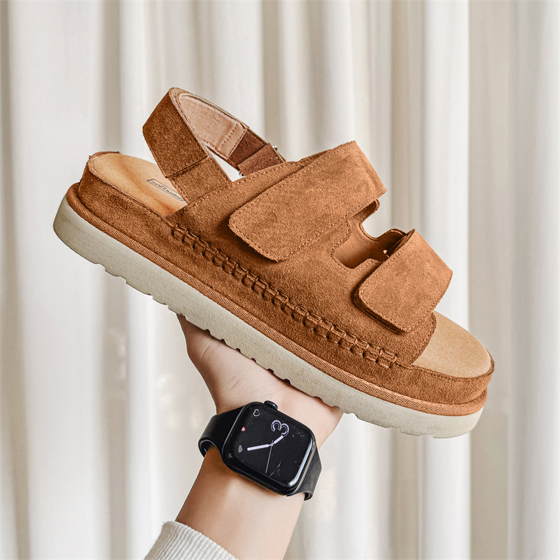 Women's Thick-soled Casual British-style All-match Roman Shoes foto 2