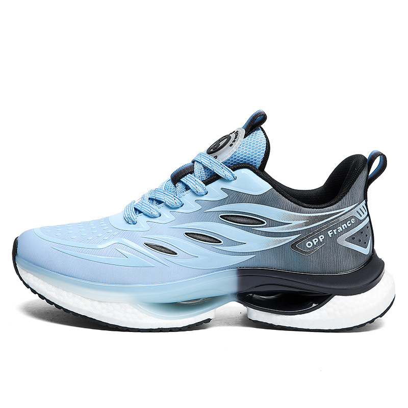 Sneaker Leather Fashionable Shock-absorbing Casual Running Shoes foto 5
