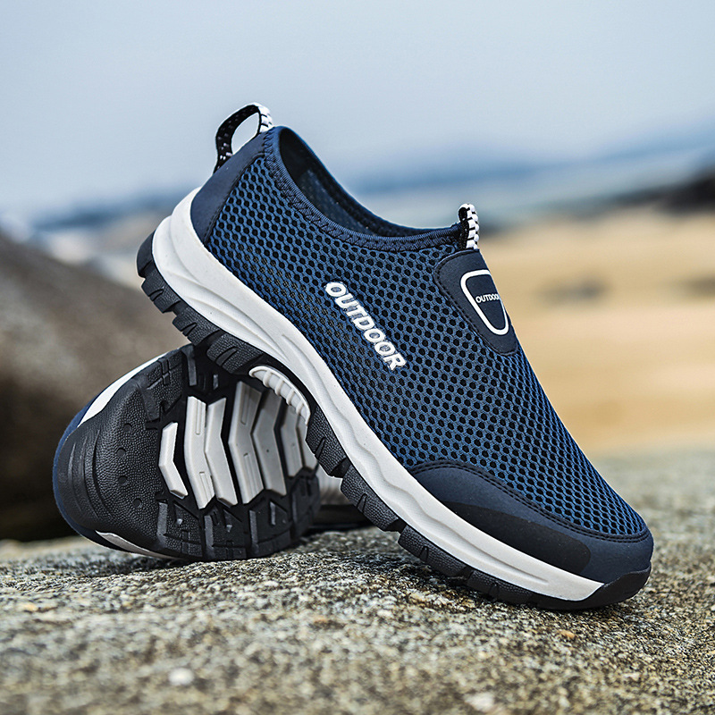 Men's Plus Size Outdoor Mesh Shoes foto 4
