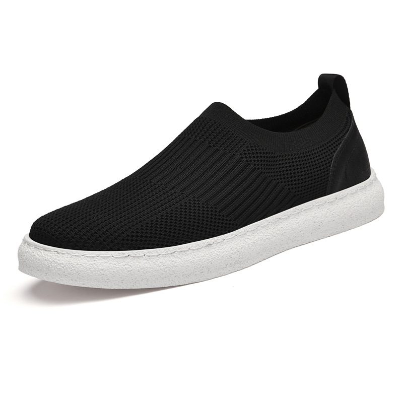 Mens Flyknit Mesh Upper Loafers Slip-on Design foto 5