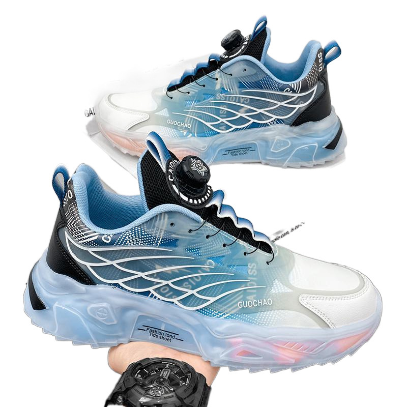 Casual Platform Sports Dad Shoes Men foto 4
