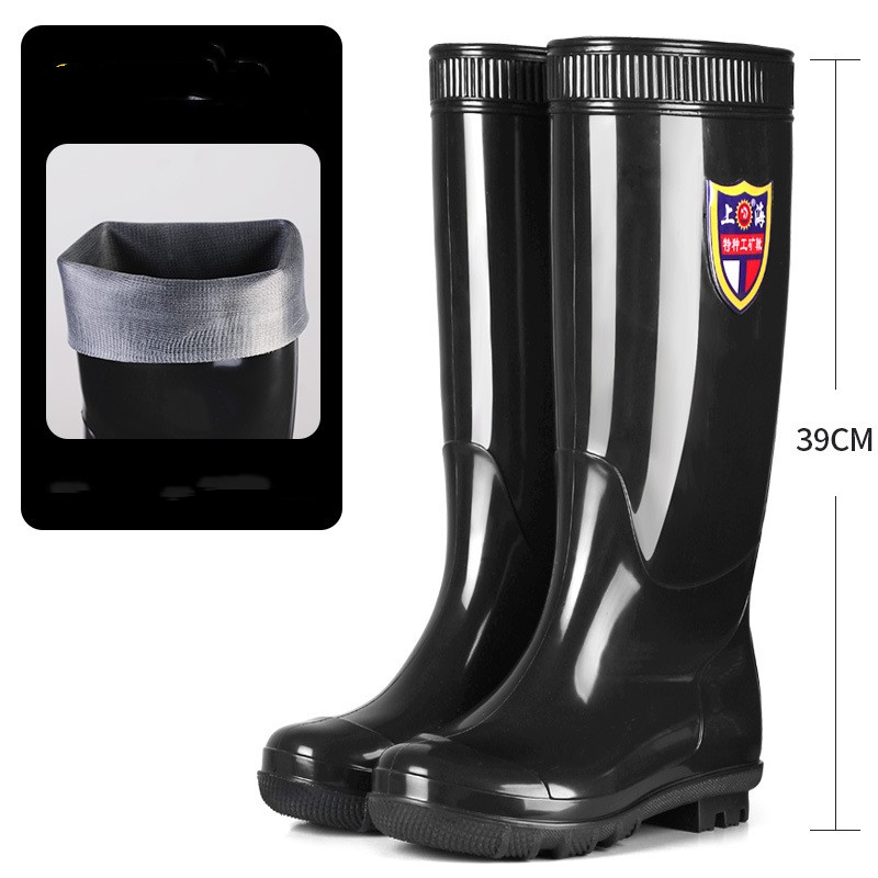 Men's Thick Labor Protection Rain Boots foto 5