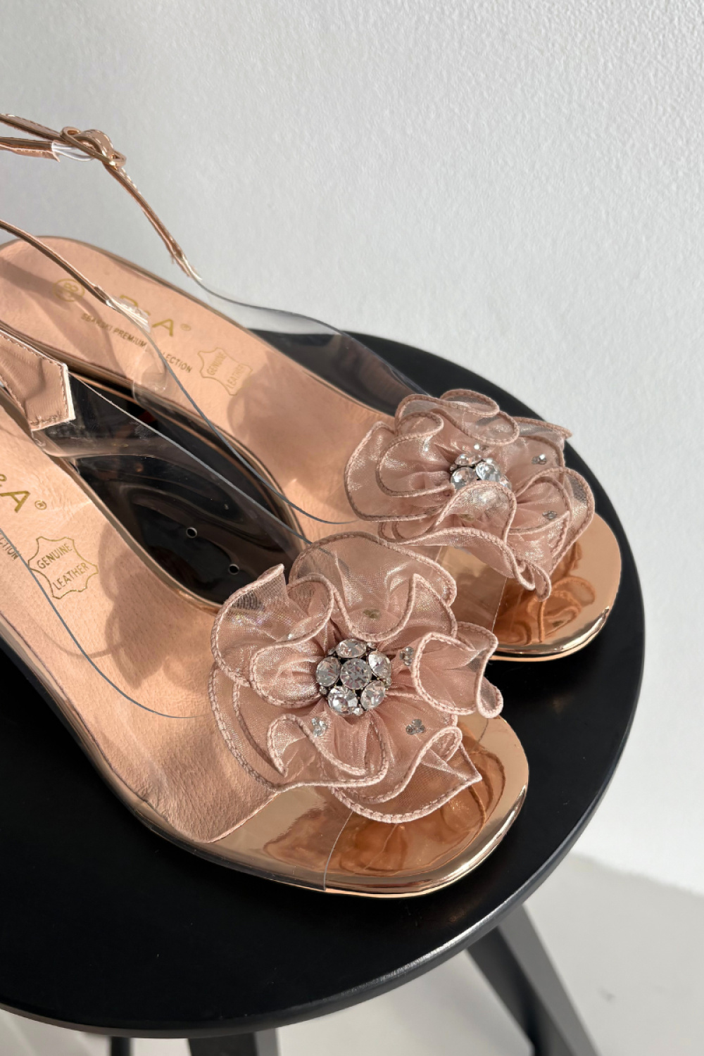 Sandalen op hak Step in style