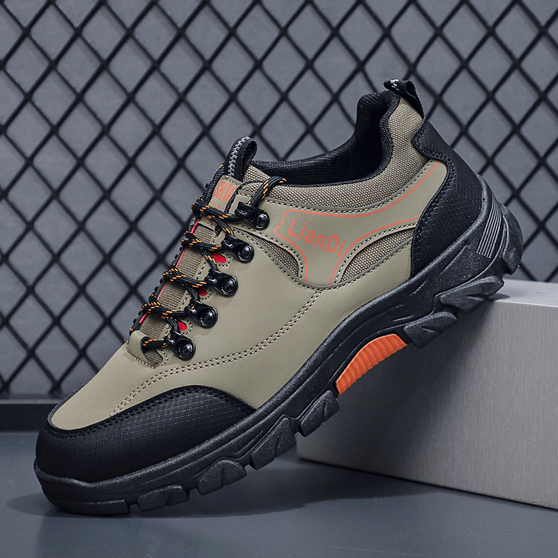 Mens Thick-Soled Outdoor Hiking Shoes foto 3