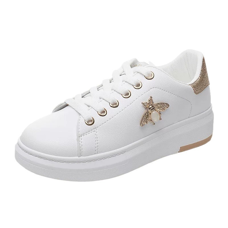 Womens Minimalist Versatile Platform Sneakers foto 2