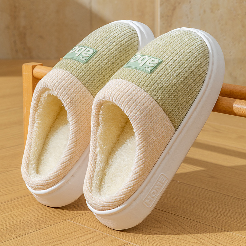 Women's Indoor Lightweight Thermal Cotton Slippers foto 5