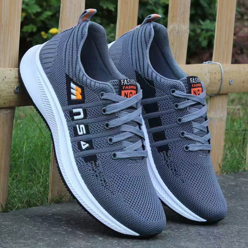Black Men's Shoes Soft Sole Sneakers Shoes For Four Seasons foto 4