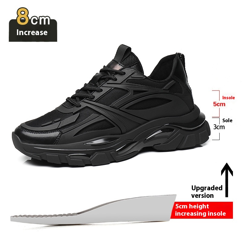 Men's Sports And Leisure Shoes Made Of Genuine Leather foto 2