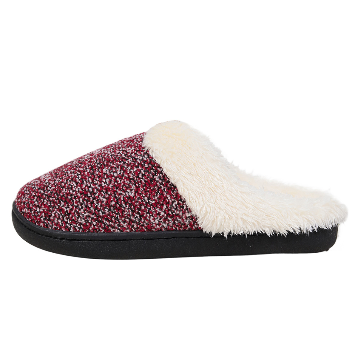 Fluffy Slippers Home Indoor Warm Thick-soled Cotton Slippers foto 4