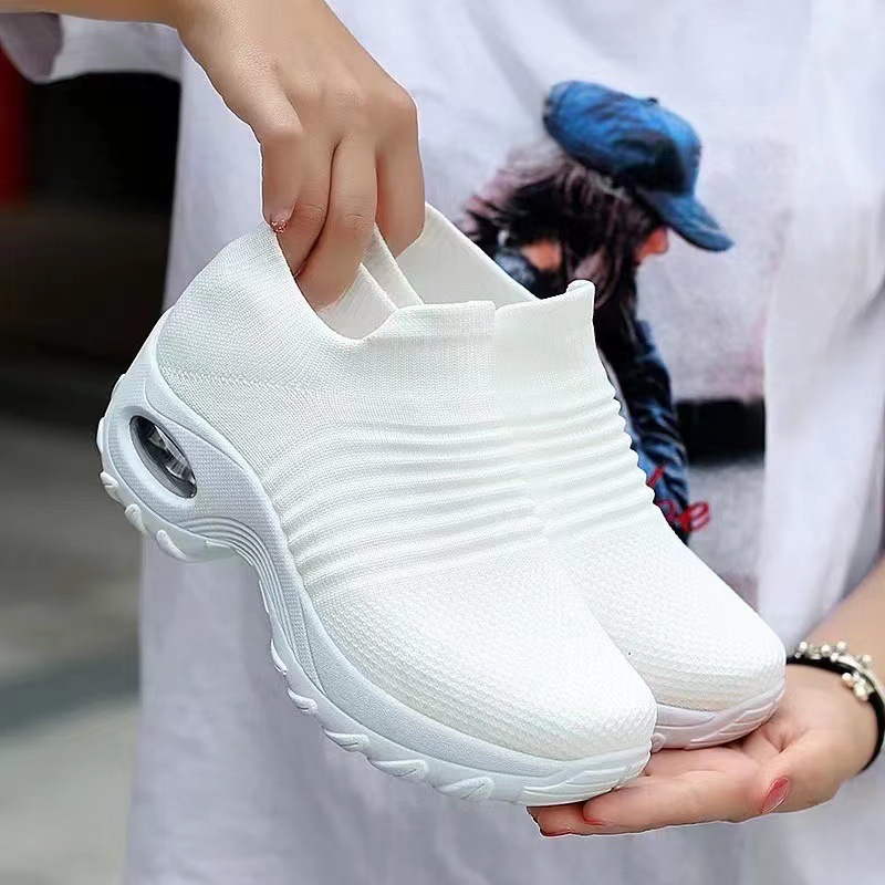 Spring Travel Casual Height-Boosting Air-Cushioned Outdoor Soft-Soled Sneakers foto 5