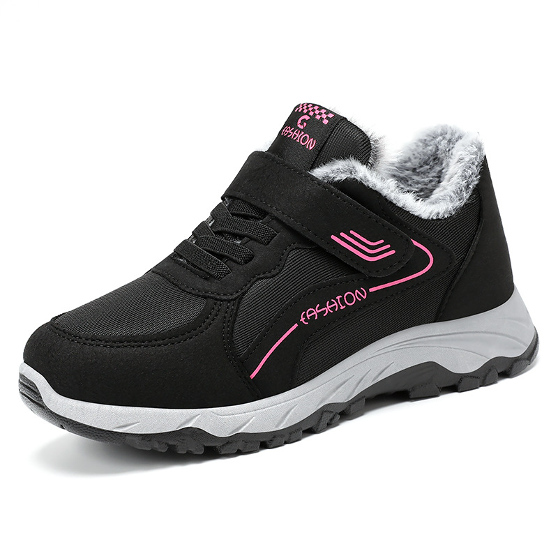 Winter Thermal Cotton Boots Outdoor Home Fleece-lined Thickened Walking Shoes foto 5