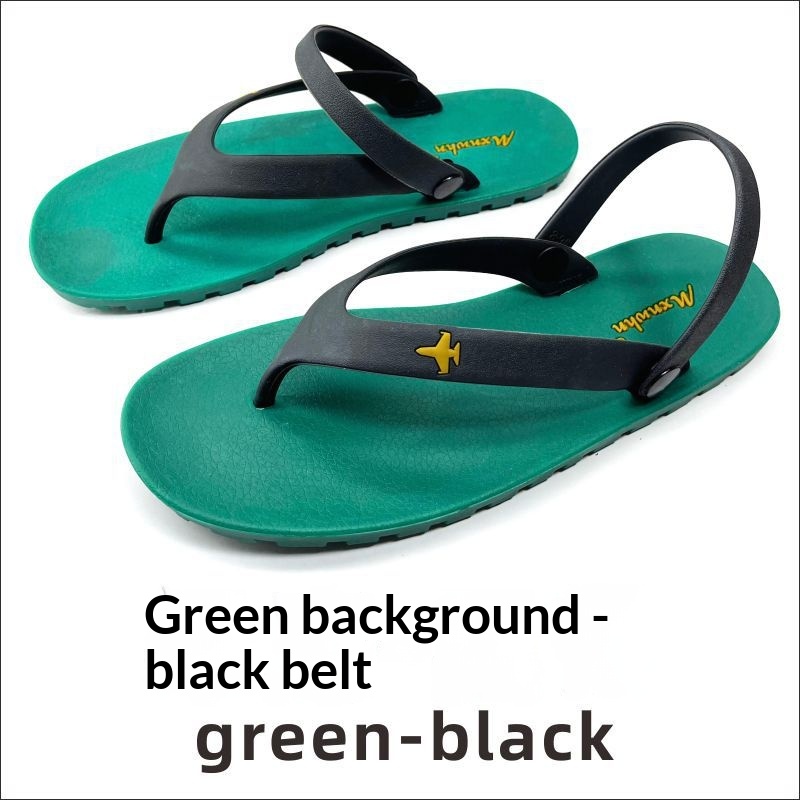Thai Men's Sandals Tire-rubber Flip-flops foto 5