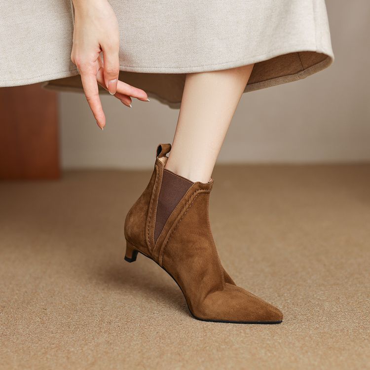 Fall And Winter Stiletto Ankle Boots With A French-inspired Cut That Flatter Your Figure And Create A Slimming Silhouette foto 5