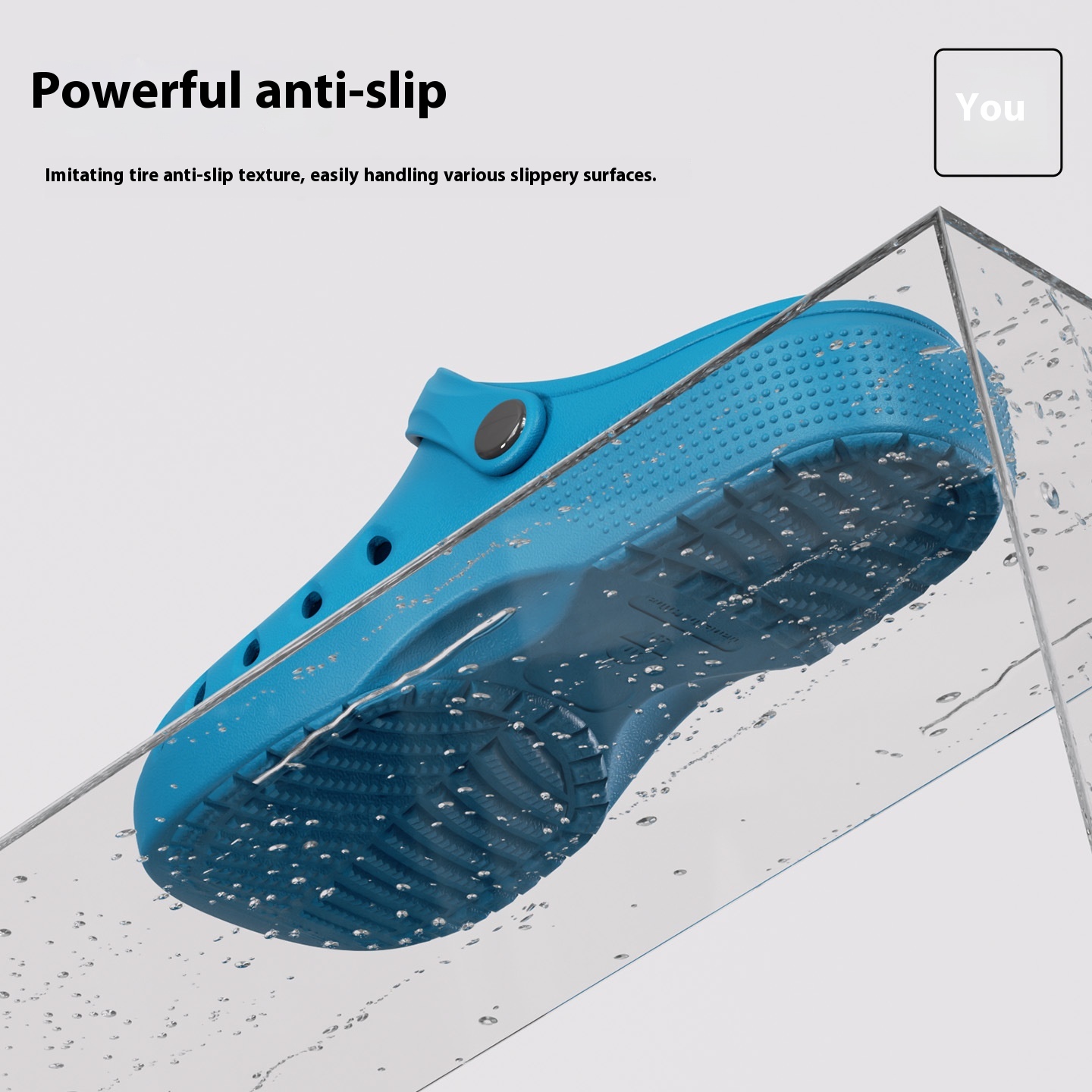 Beach Non-slip Shit Feeling Closed-toe Slippers Outdoor Wear foto 5