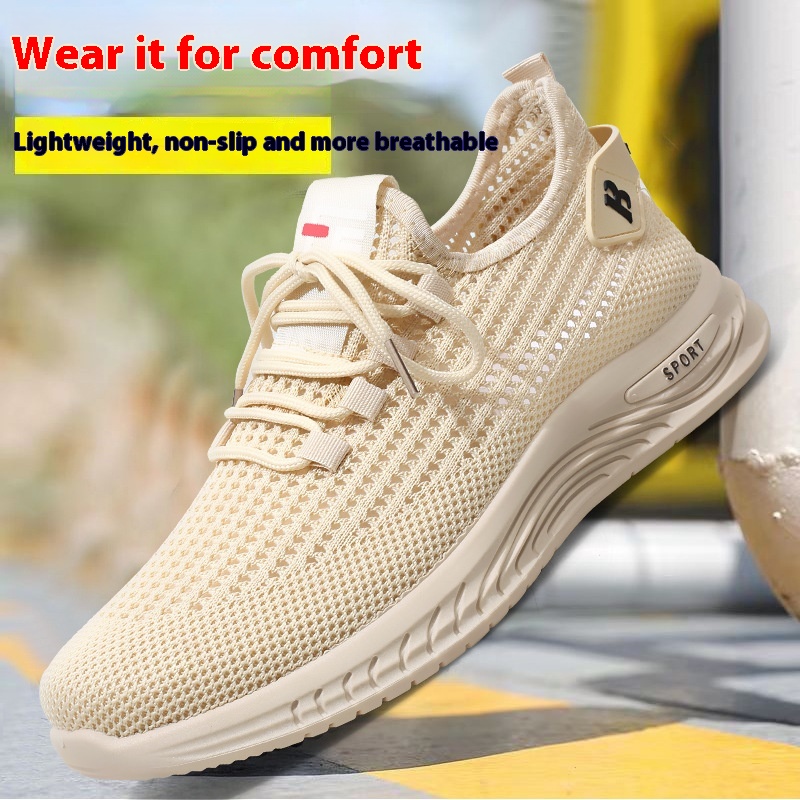Summer Men's Leisure Pajamas Soft Bottom Mesh Shoes foto 3