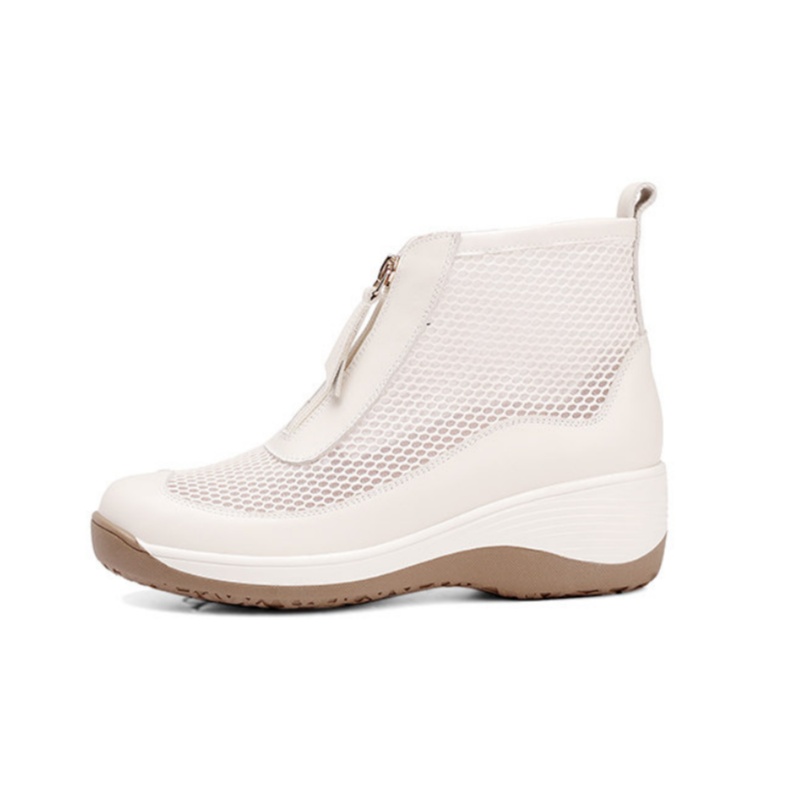 Breathable Summer Ankle Boots Soft-soled Casual Womens Pumps foto 5