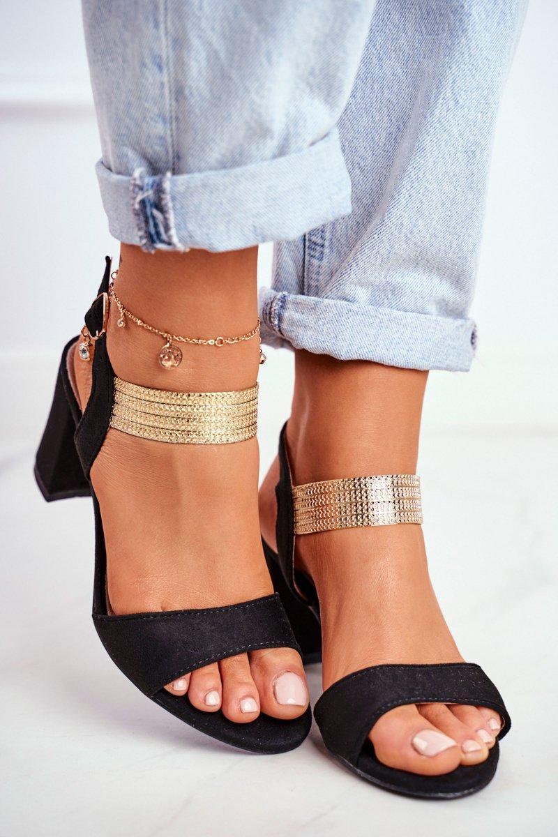 Sandalen op hak Step in style