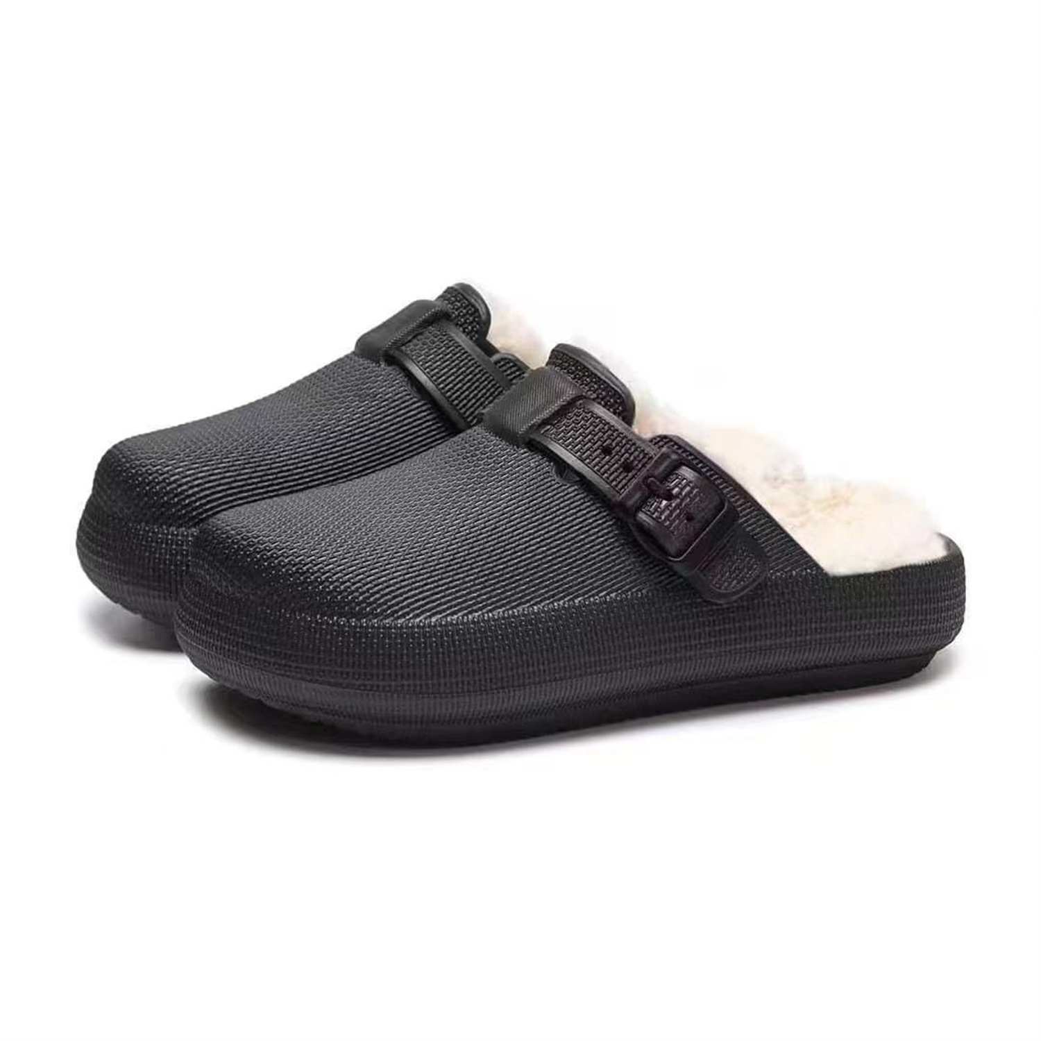 Toe Plush Soft Soled Slippers Adjustable foto 5