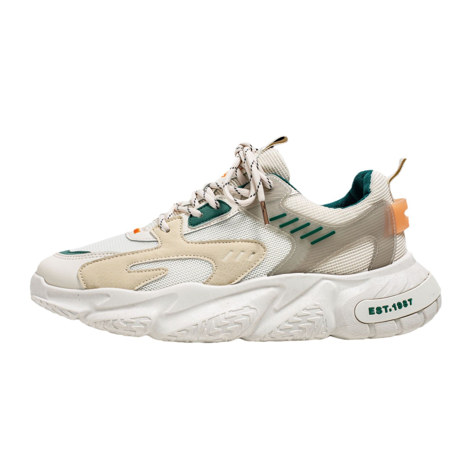 Mens Mesh Sports-casual Height-increasing Shoes foto 3