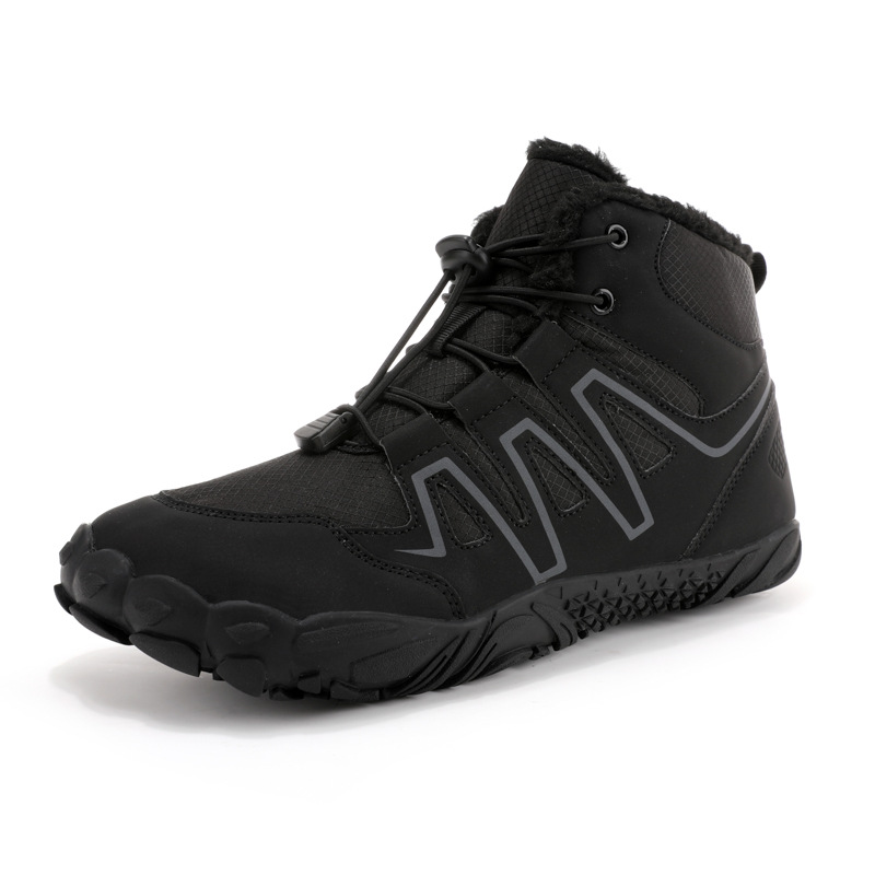High-top Warm Fleece-lined Waterproof Non-slip Comfortable Boots foto 5