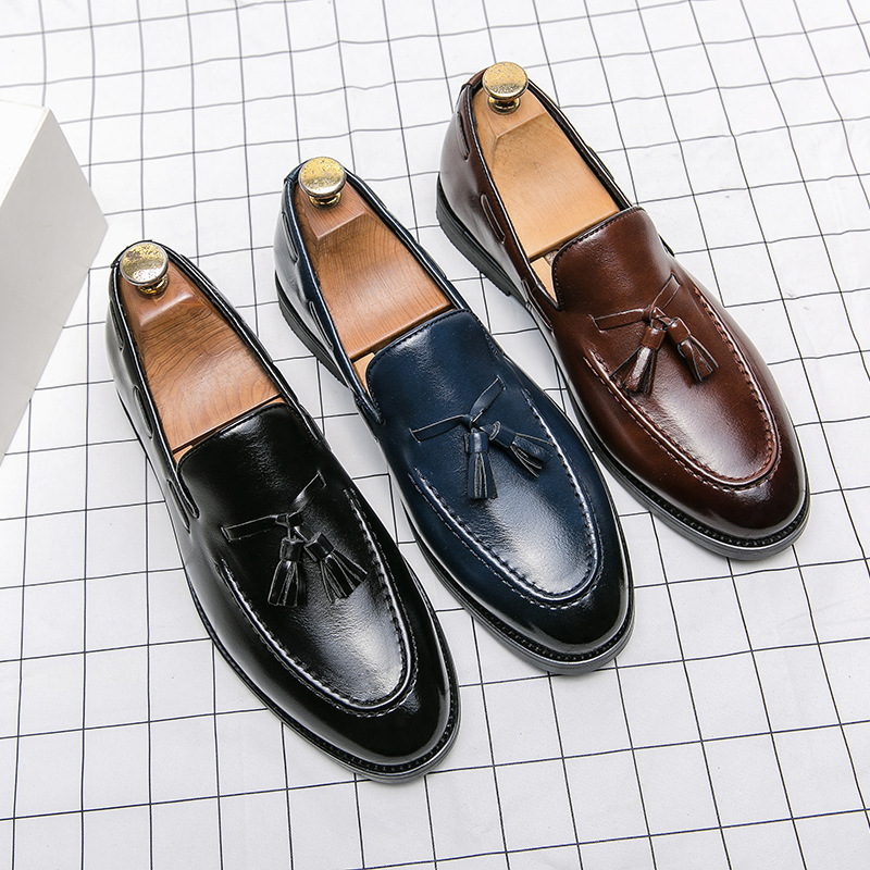 Tassel Slip-on Shoes Young Men foto 3