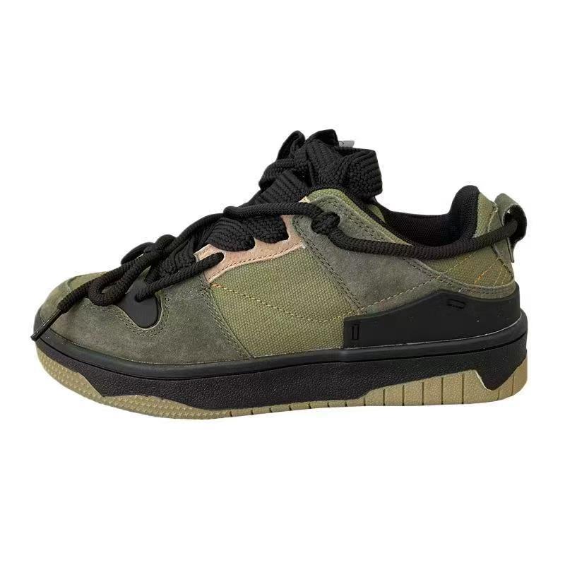 Men's Black Sporty Casual Platform Sneakers foto 5