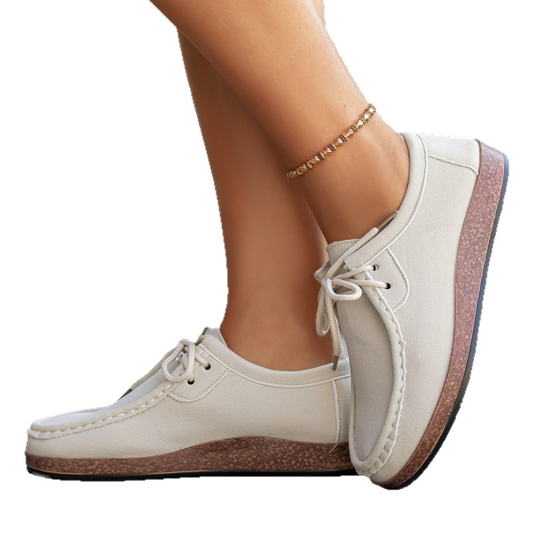 Autumn New Suede Comfortable Loafers For Women foto 4