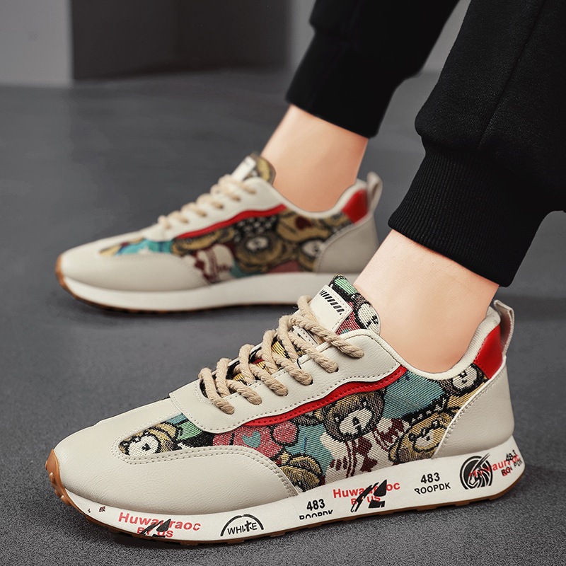 Summer Sneakers Men's Breathable Bear foto 3