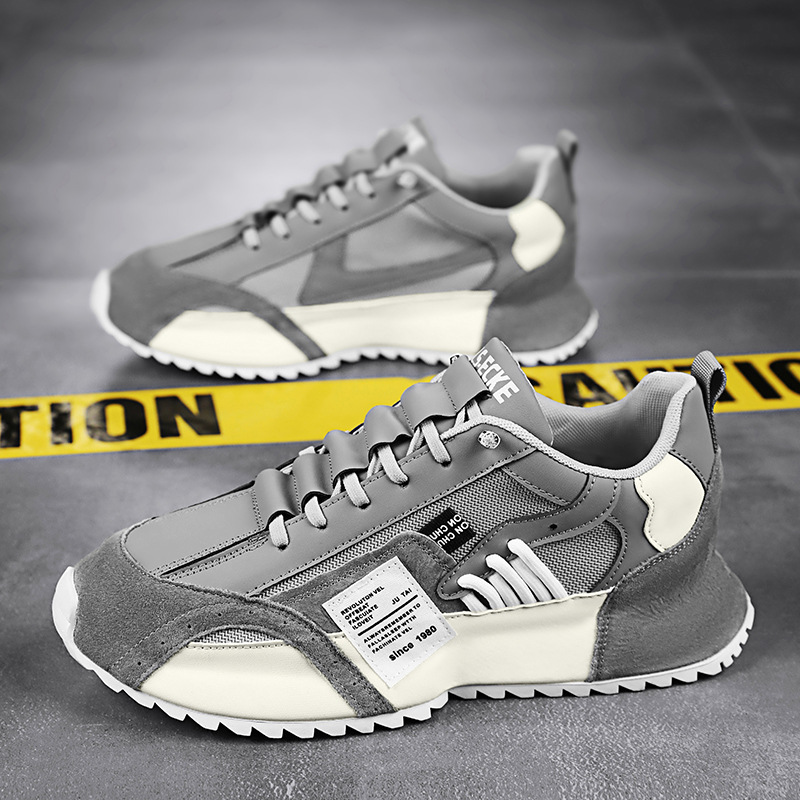 Breathable Casual Versatile Sneaker Men's Work Driving Work Platform Dad Shoes foto 5