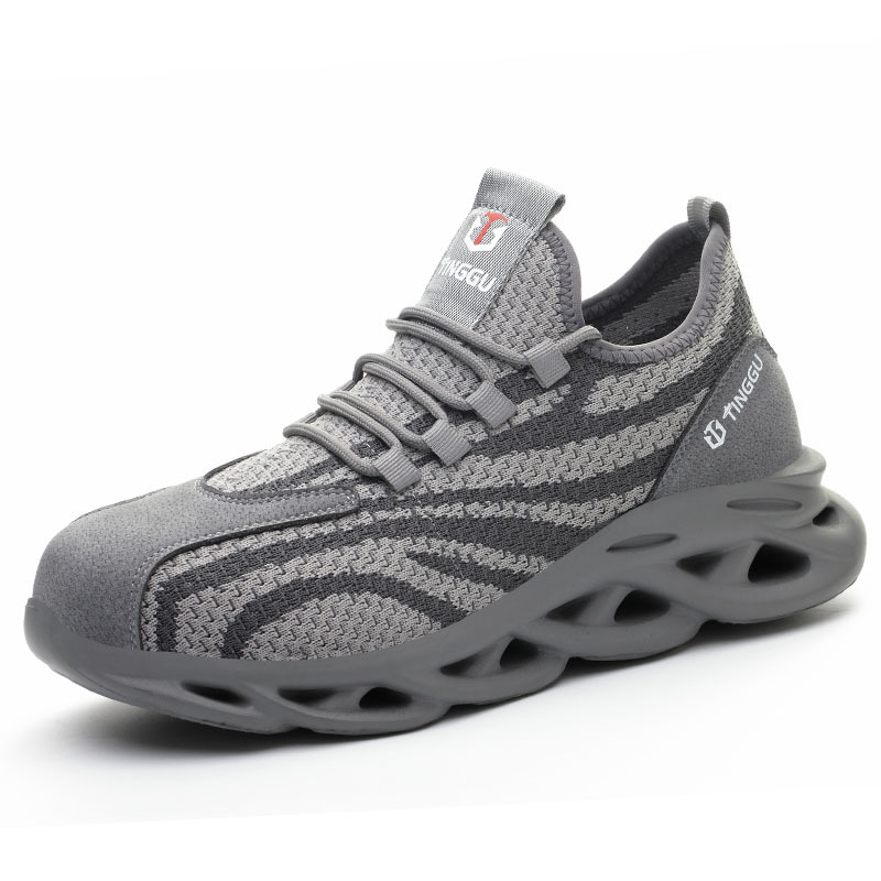 Labor Protection Shoes Made Of Fly Woven Mesh Fabric Are Lightweight And Breathable foto 5