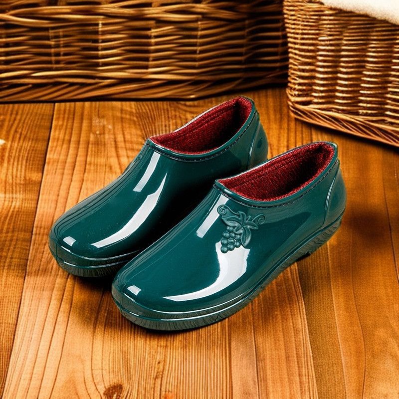 Fashion Low Top Short Tube Women's Rain Boots foto 3