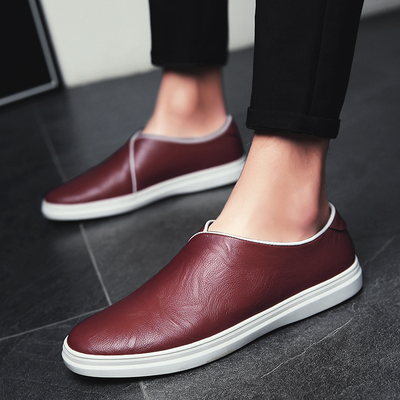 New Style Casual Leather Shoes Mens Fashion Loafers foto 2