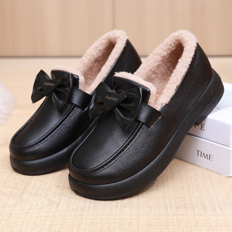 Women's Waterproof Non-slip Warm And Fleece-lined Cotton Shoes foto 4