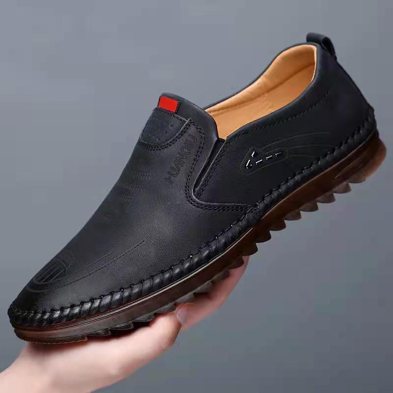 Men's Versatile Casual Soft Leather Shoes foto 5
