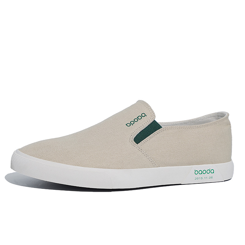 Men's Slip-on Canvas Shoes Classic All-match Soft Board Shoes foto 3