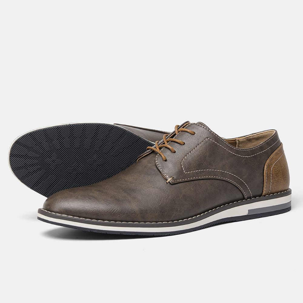 Plus Size Men's Thin Shoes Colorblock Breathable foto 4
