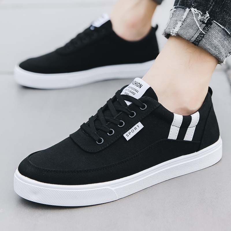 Spring Canvas Shoes Men's Low Top foto 2