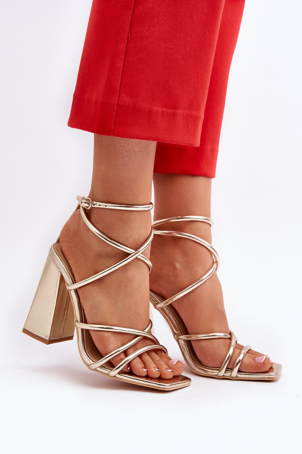 Sandalen op hak Step in style