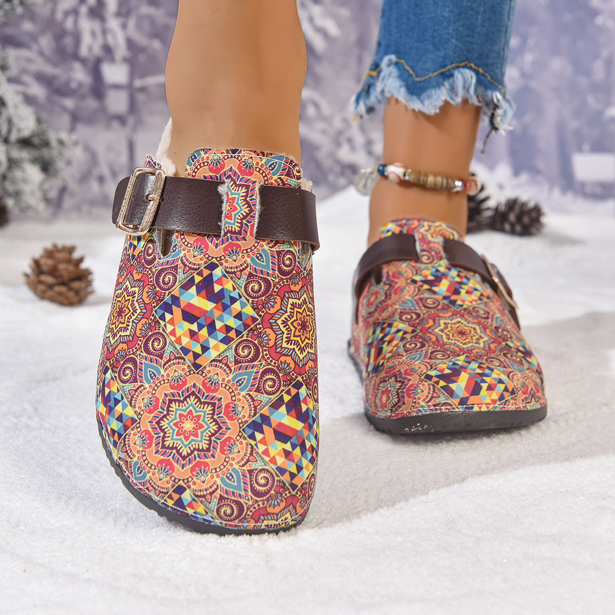 Bohemian-style Ethnic Sandals For Women foto 2