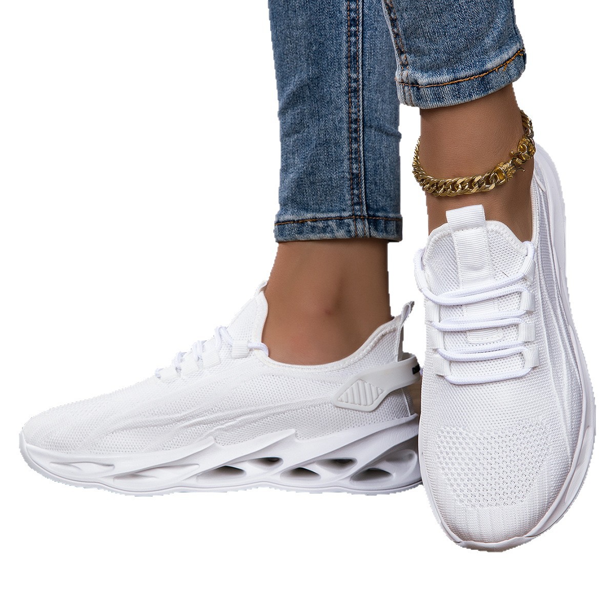 Unisex Mesh Casual Shoes With Soft Soles foto 3