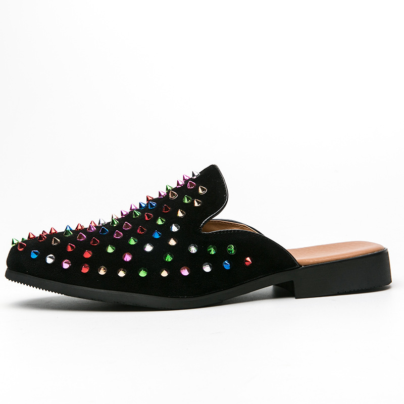 Men's Fashion Lazybones Half Slippers foto 5