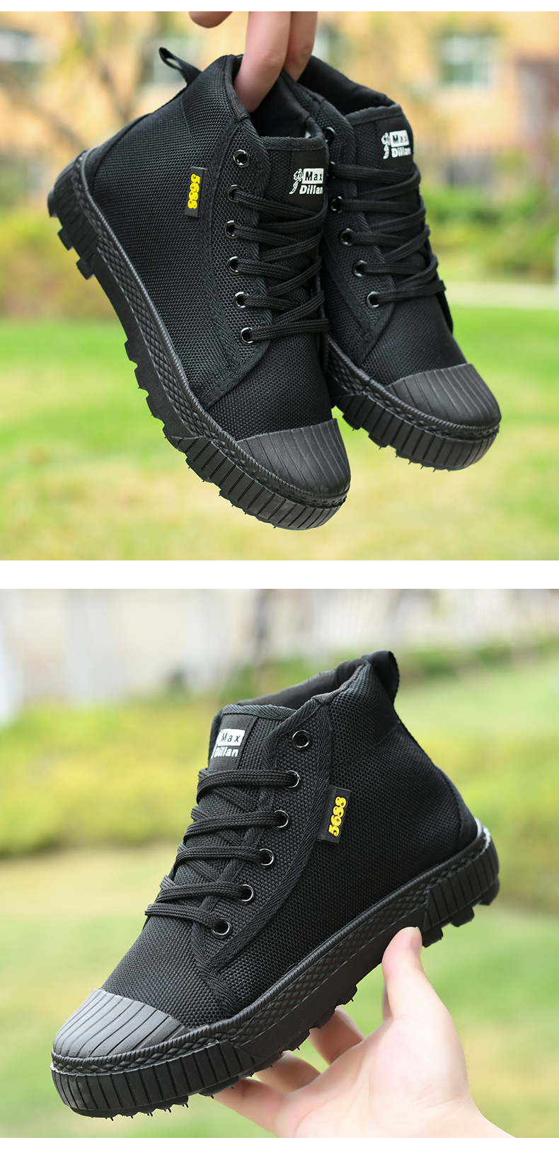 Men's High-low Top Liberation Wholesale Cloth Shoes foto 3