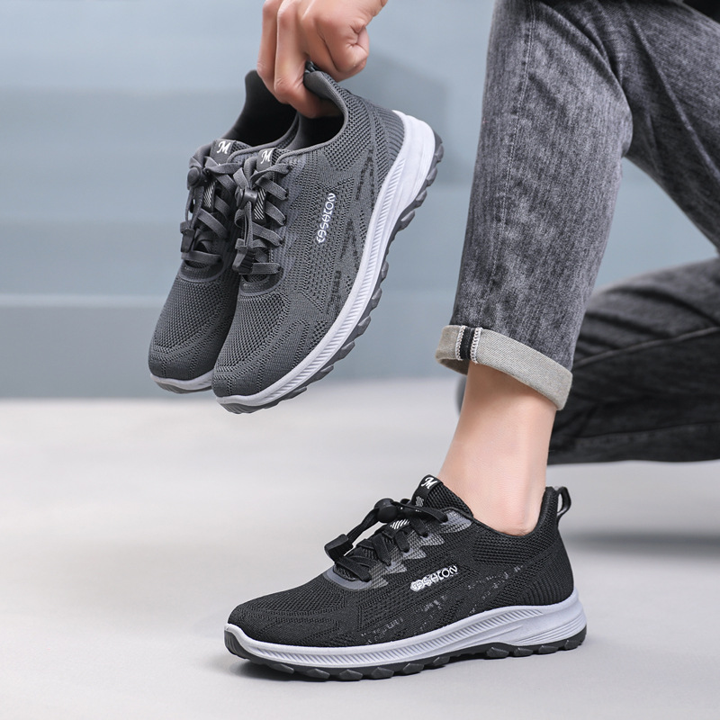 Men's Fashion Mesh Breathable Casual Sneakers foto 3