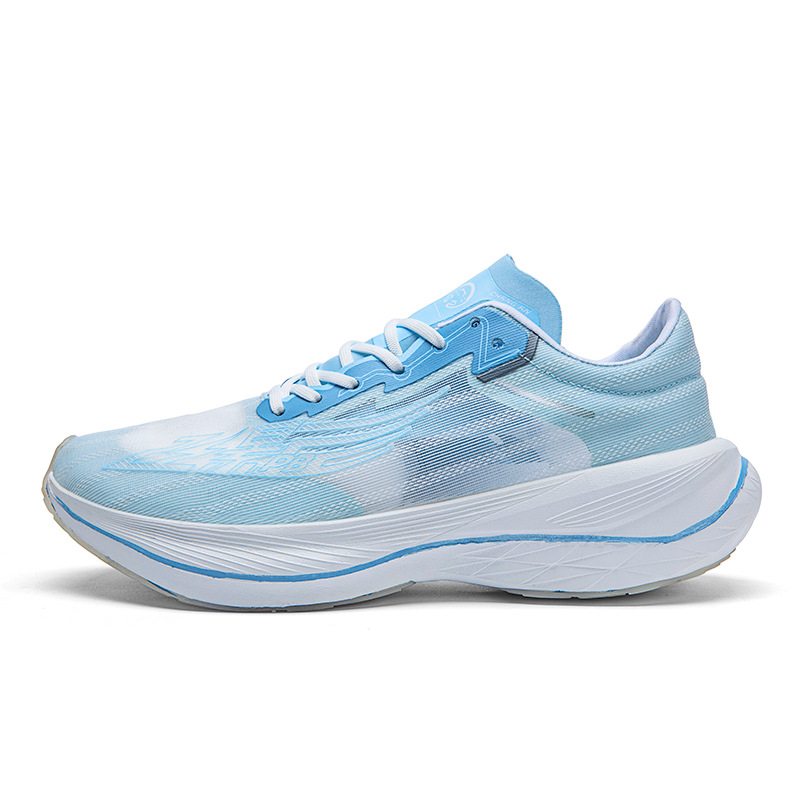Breathable Sports Running Mesh Fashion Low Top Shock Absorption Marathon Running Shoes foto 3