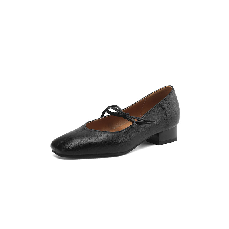 Lace-up Shallow-toe Women's Trendy Pumps foto 4