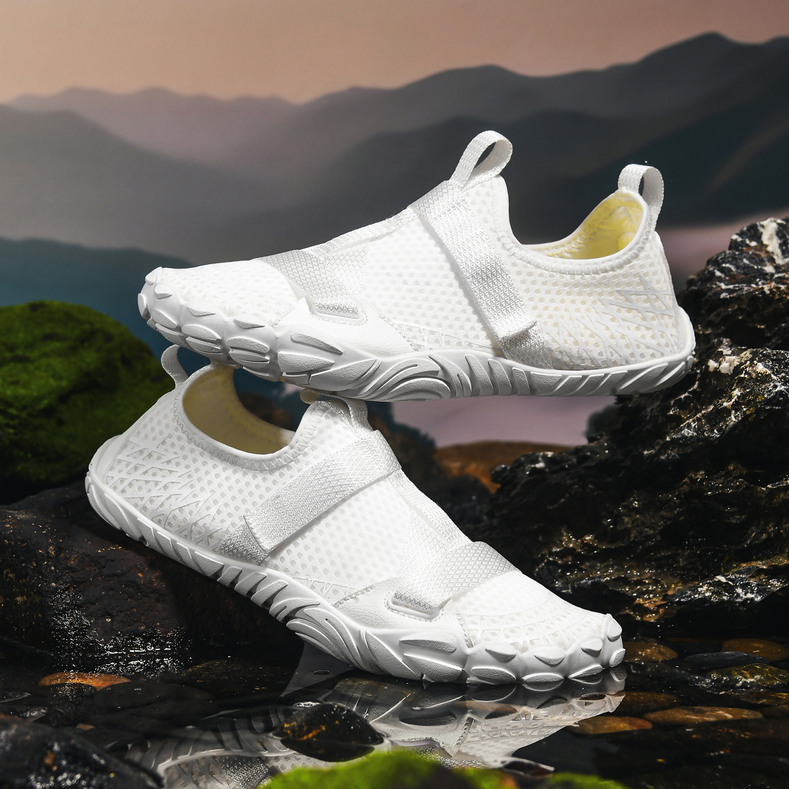Men's And Women's Five-finger Quick-drying Beach Sneaker foto 3