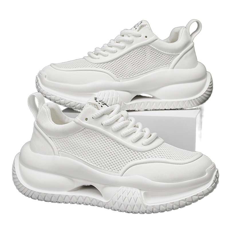 Men's New Summer Platform Mesh Surface Breathable Sports Casual Shoes foto 5