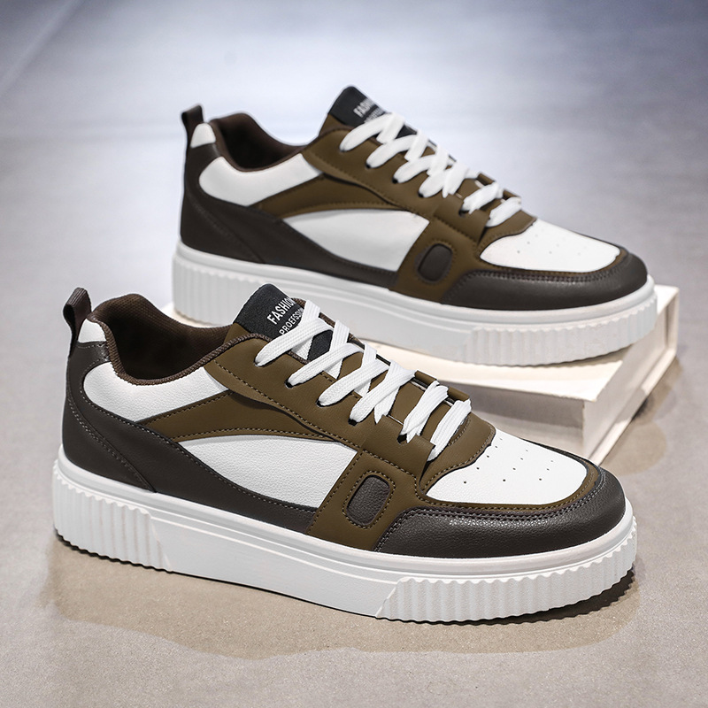 Men's American Retro Low-top Breathable Casual Skateboard Shoes foto 2